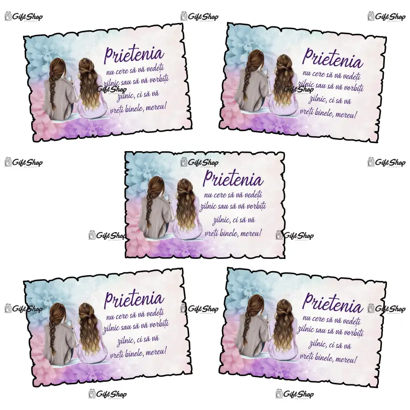 Prietenia nu cere sa va vedeti, magnet frigider mgs055